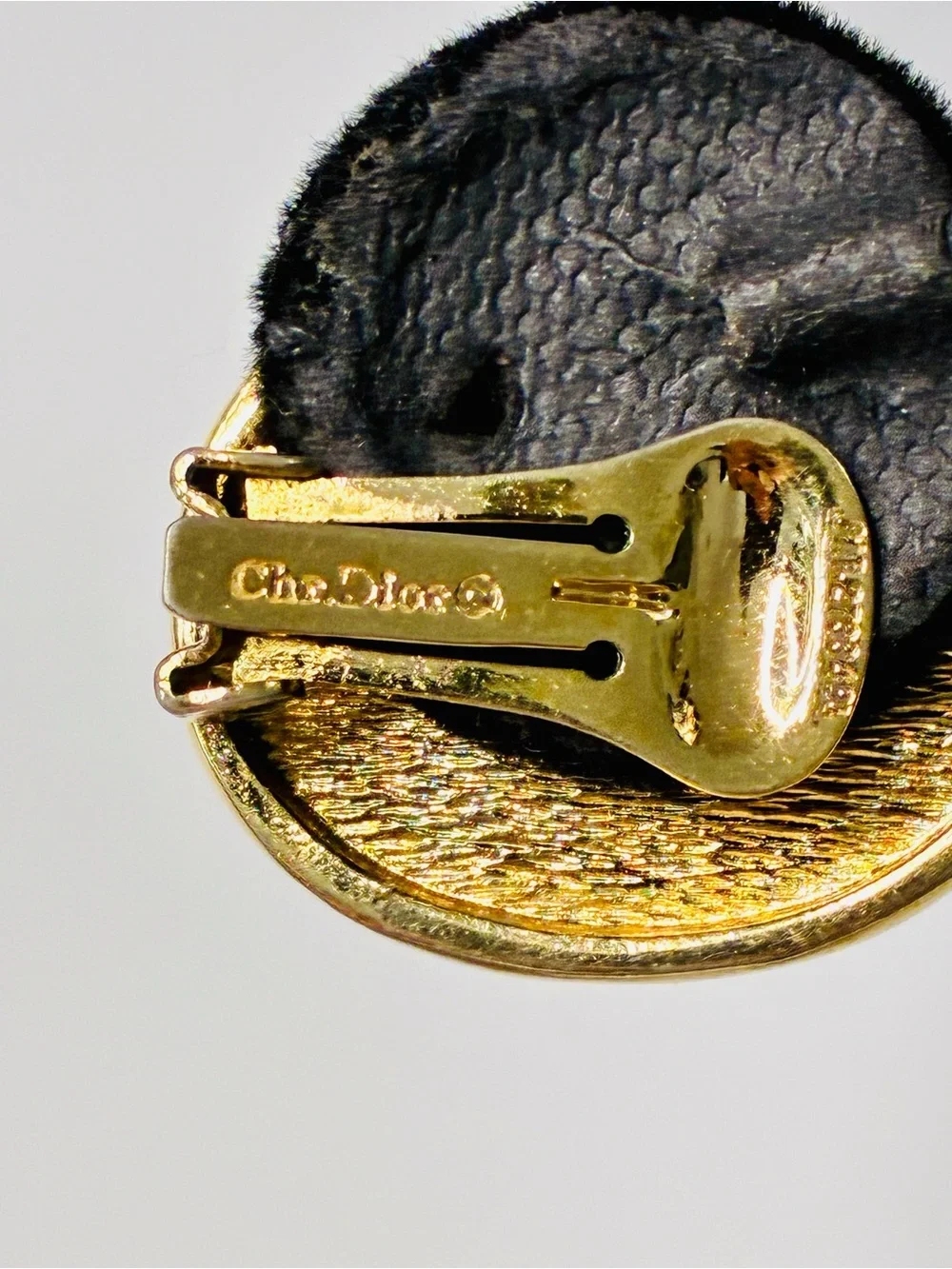 Dior clip earrings